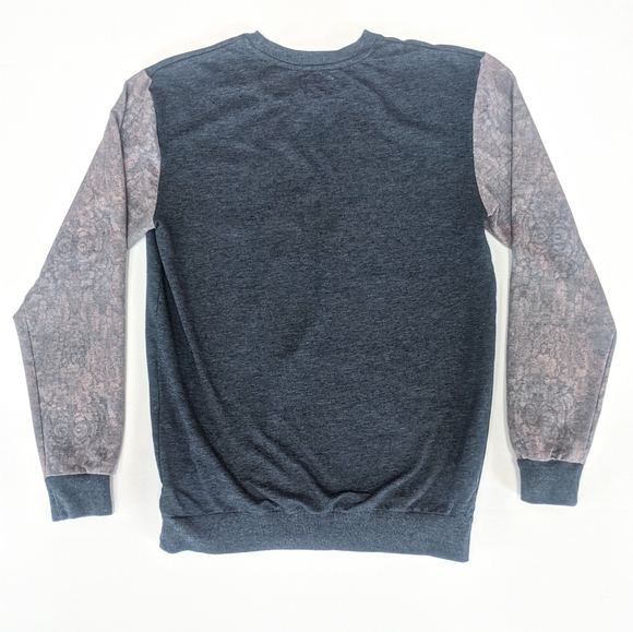 Sovereign Code Long Sleeve Floral Print T Shirt - Picture 2 of 3